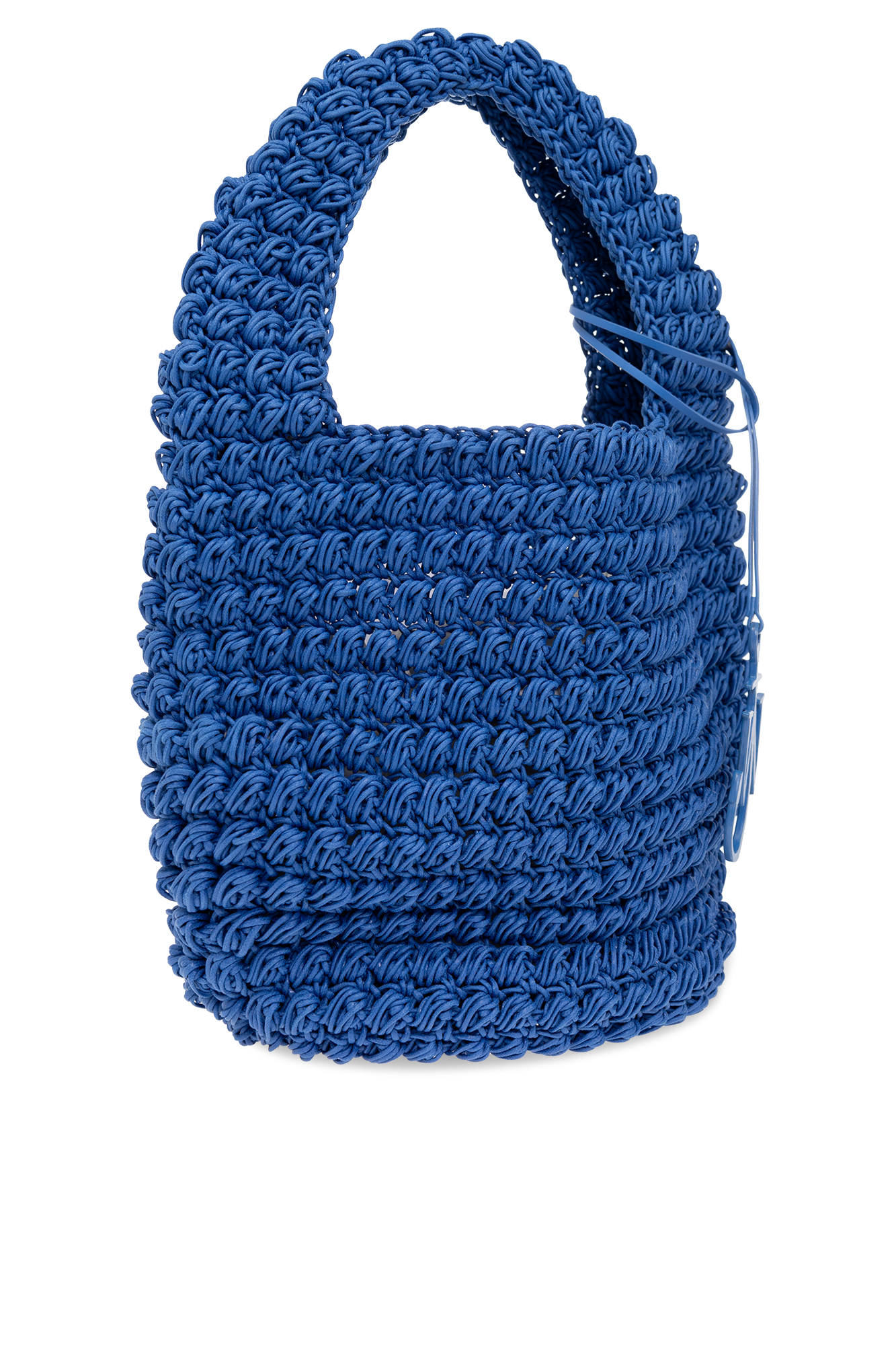 トートバッグ J. W. Anderson Popcorn Basket Bag - Cotton - Blue/White Blue 'Popcorn Large' shopper bag JW Anderson